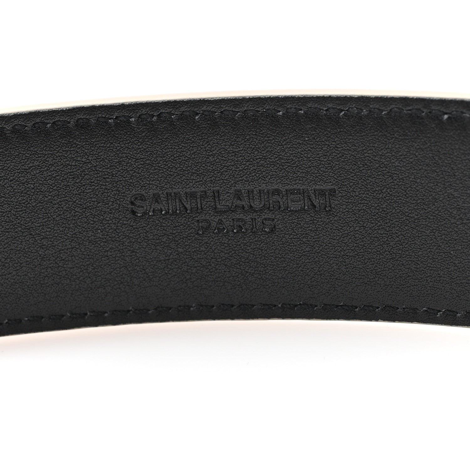 Smooth Calfskin Monogram Square Buckle Belt 75 30 Dark Beige