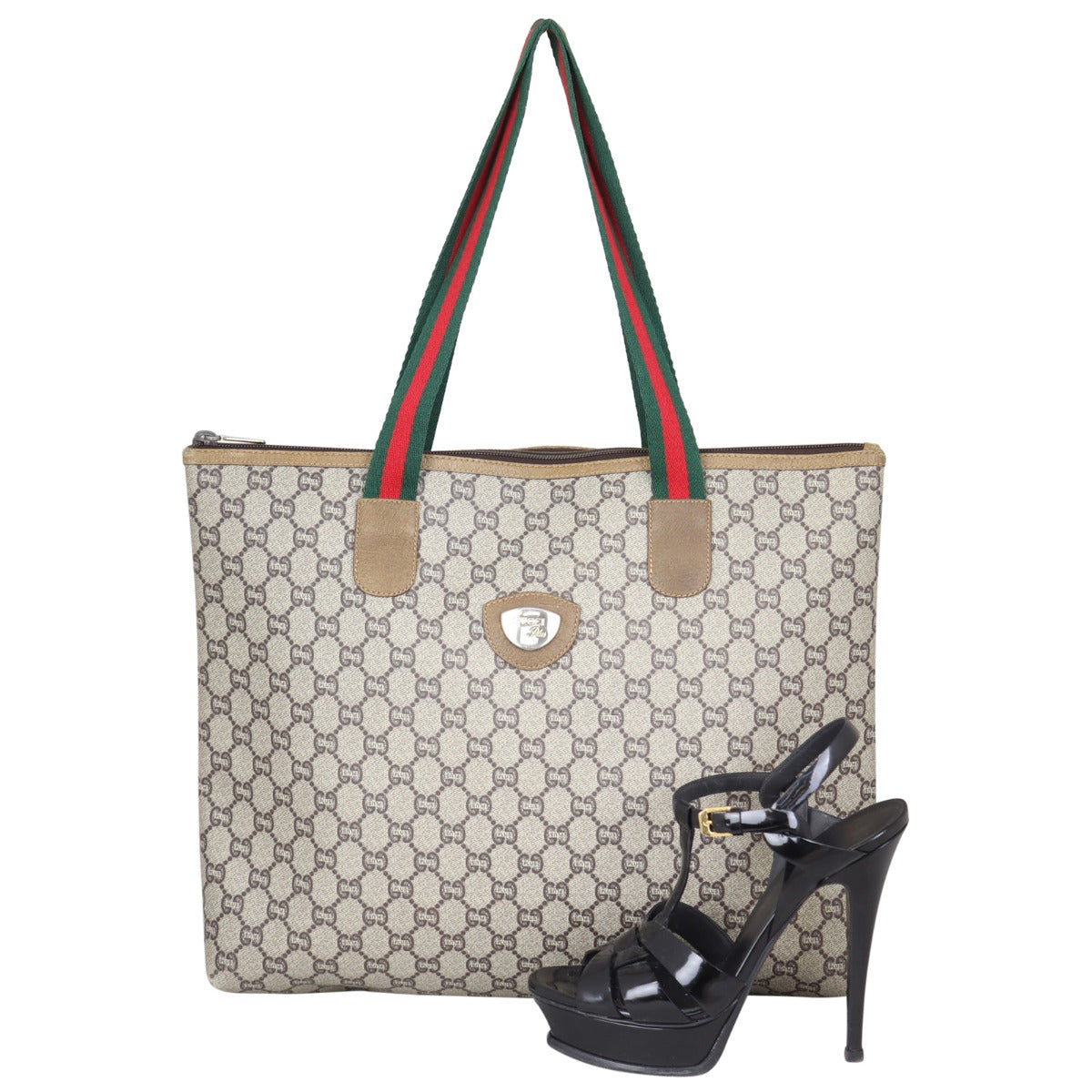 Gucci GG Plus Zip Tote