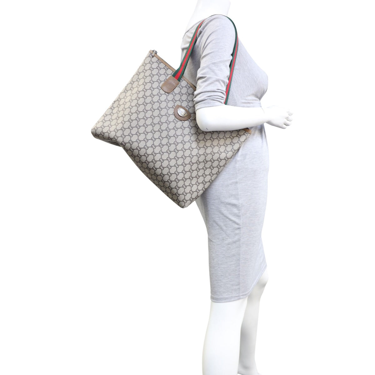 Gucci GG Plus Zip Tote