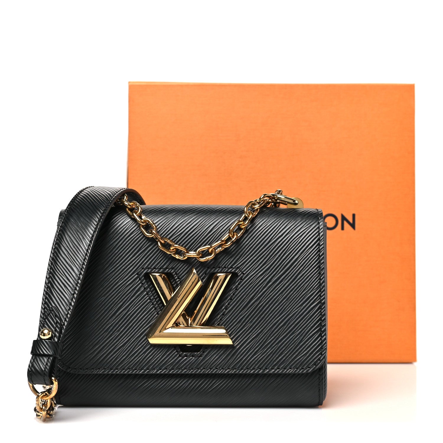 Epi Twist Shoulder Bag PM Black