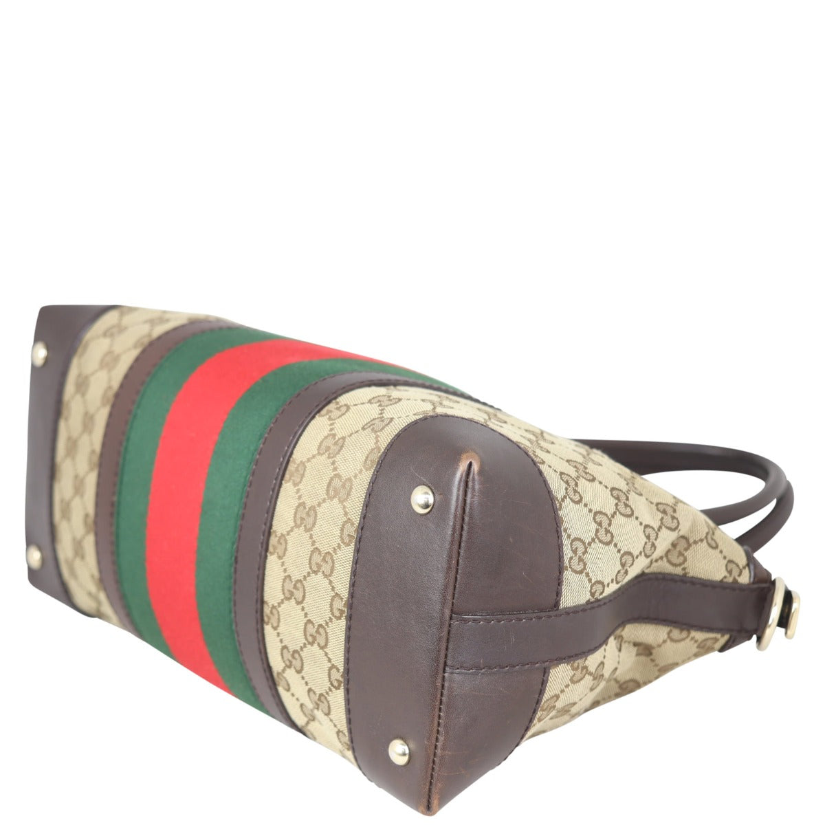 Gucci GG Canvas Rania Top Handle Bag