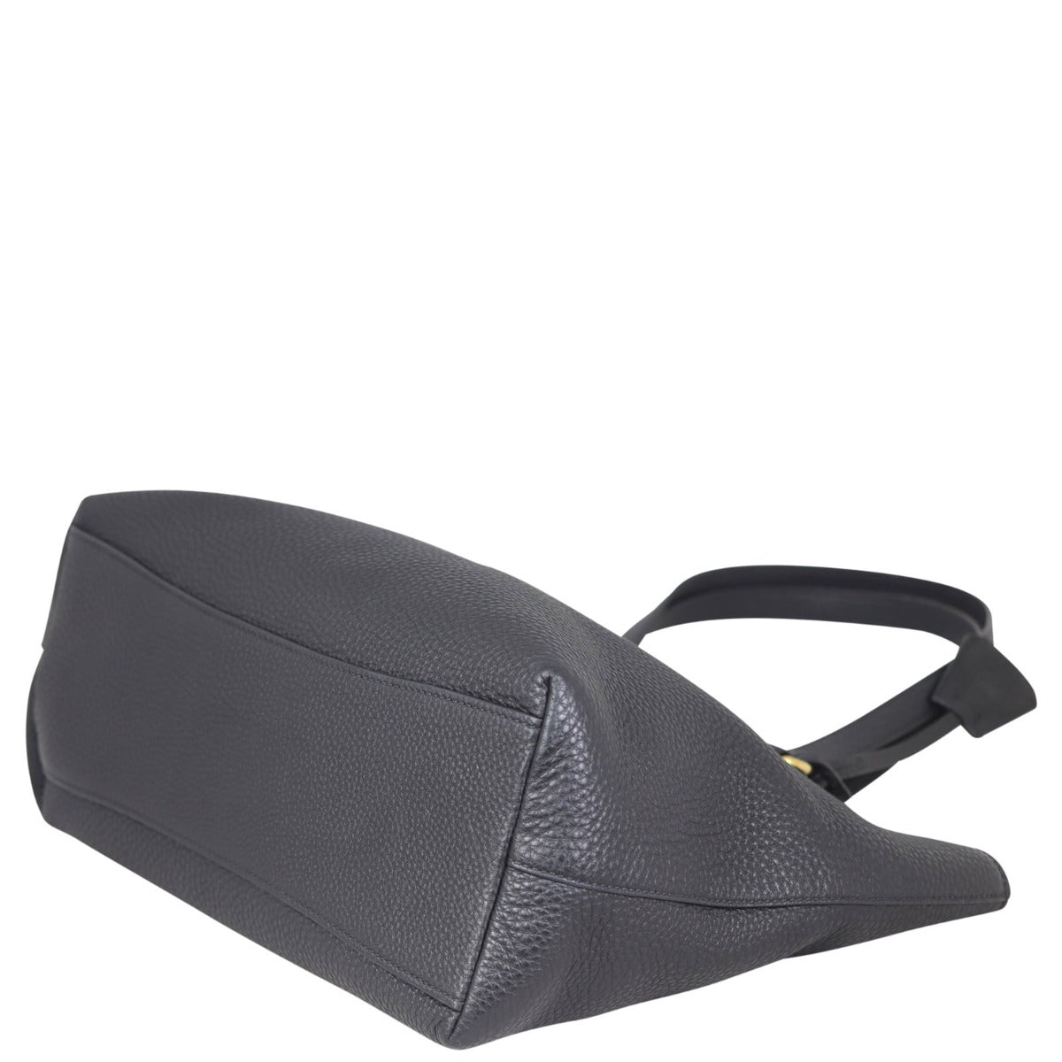 Prada Vitello Daino Logo Embossed Tote