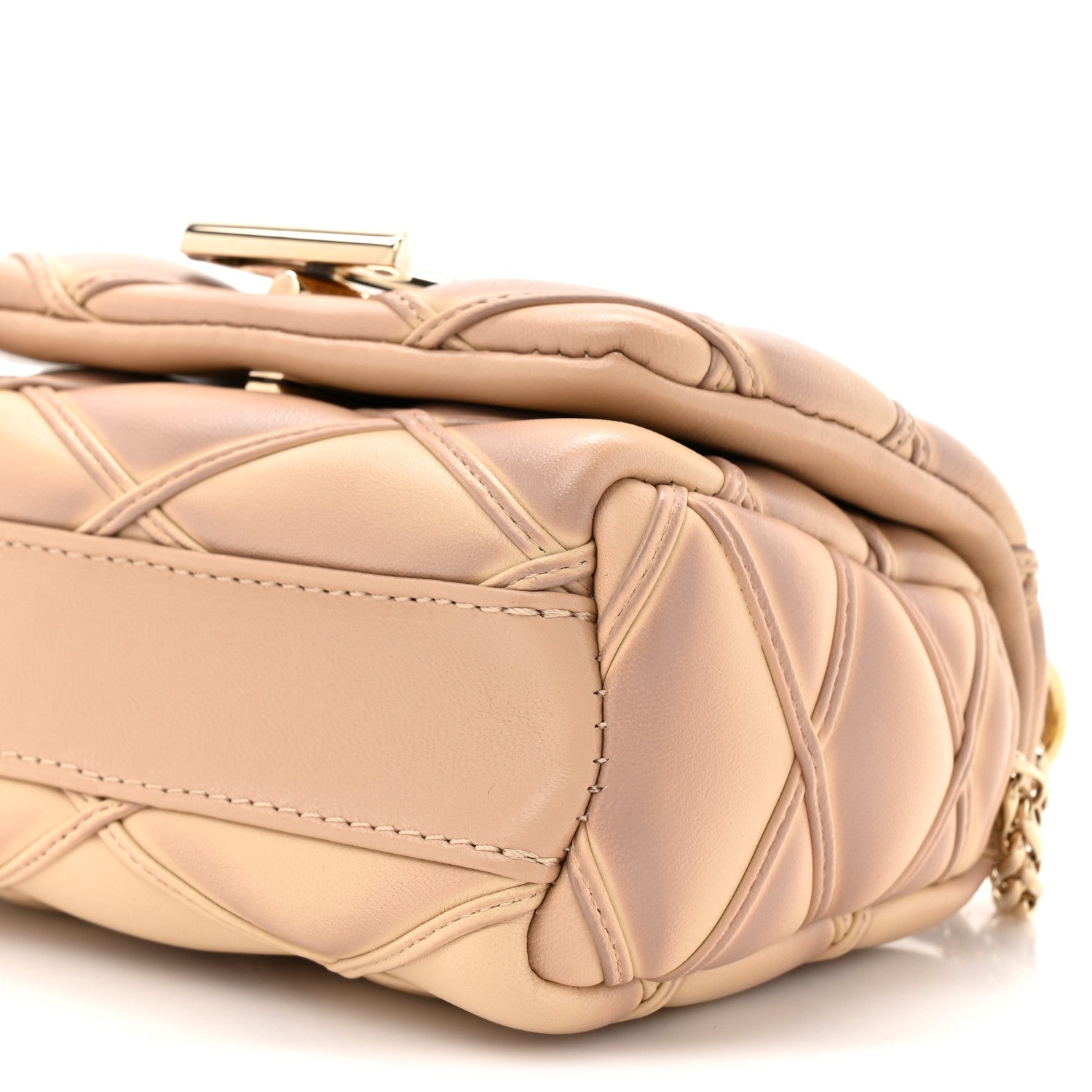 Lambskin Malletage Pico GO-14 Beige Pink