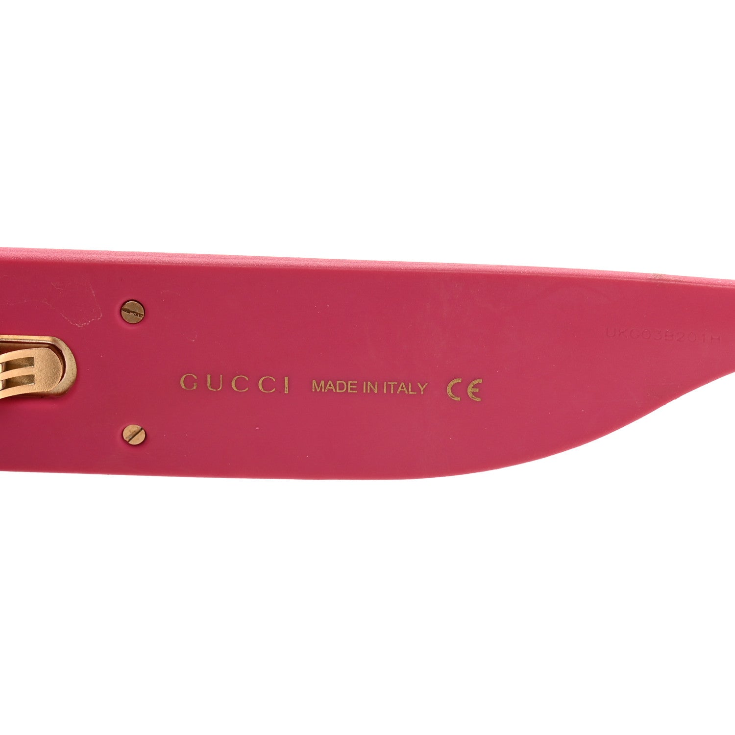 Square Frame GG0102S Sunglasses Glitter Pink Multi