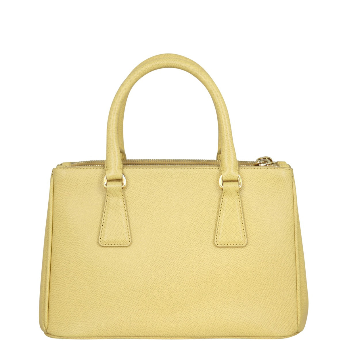Prada Saffiano Lux Galleria Double Zip Tote Mini