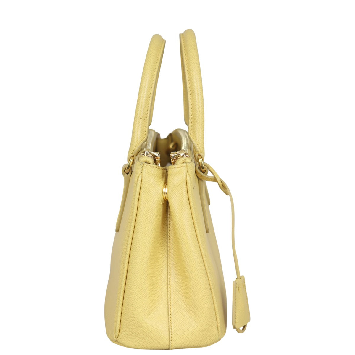 Prada Saffiano Lux Galleria Double Zip Tote Mini