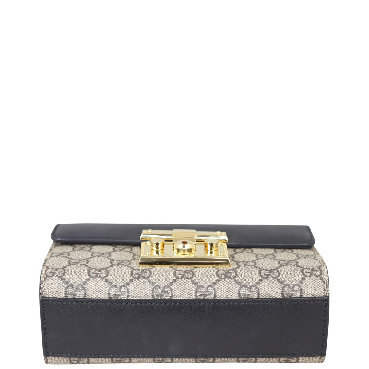 Gucci GG Supreme Padlock Small Shoulder Bag