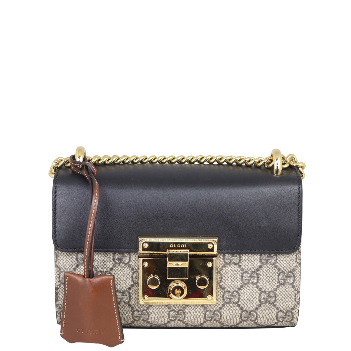 Gucci GG Supreme Padlock Small Shoulder Bag