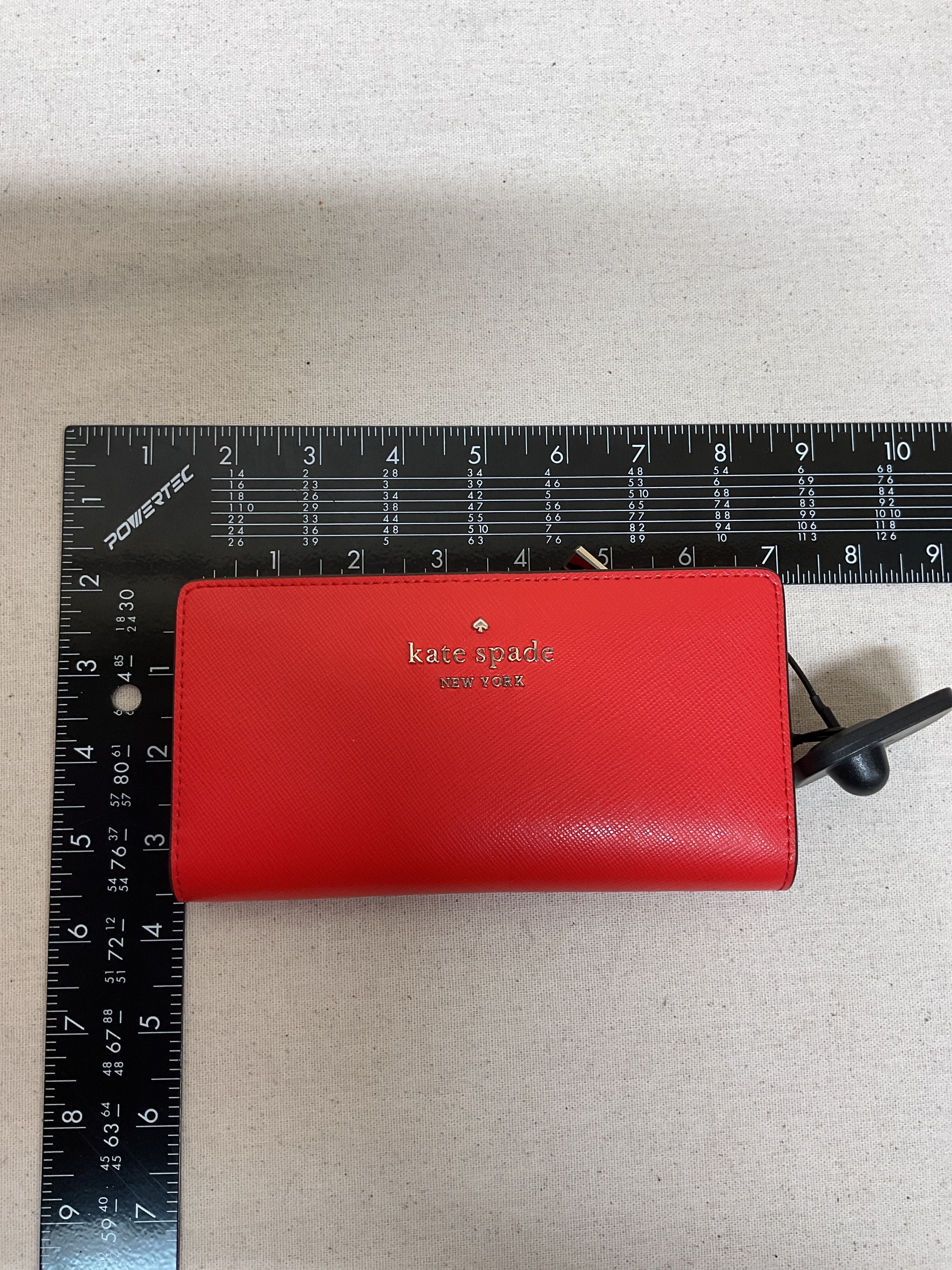 Wallet Designer By Kate Spade In Red, Size:Medium