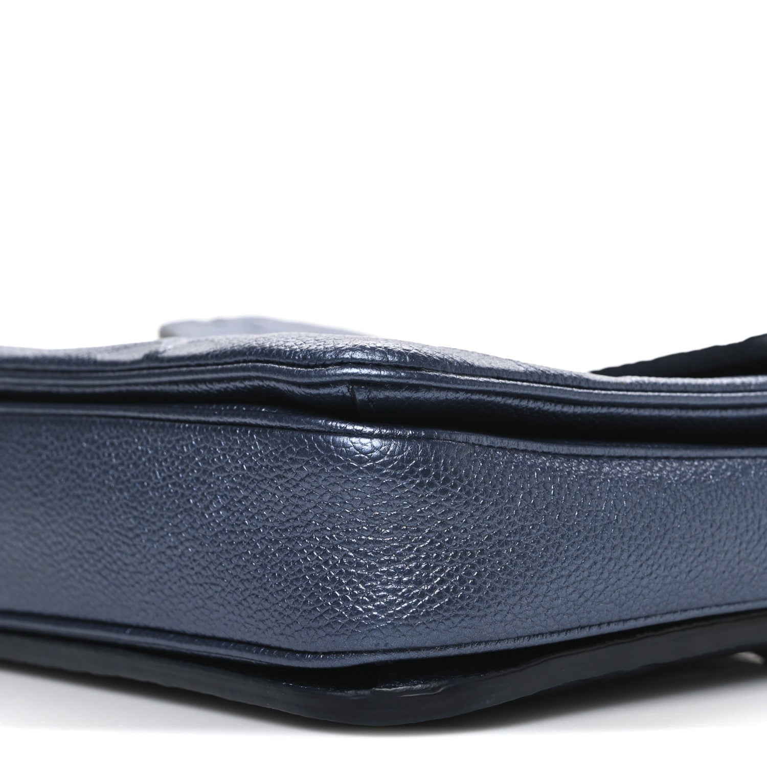 Metallic Empreinte Monogram Giant Pochette Metis Navy Nacre