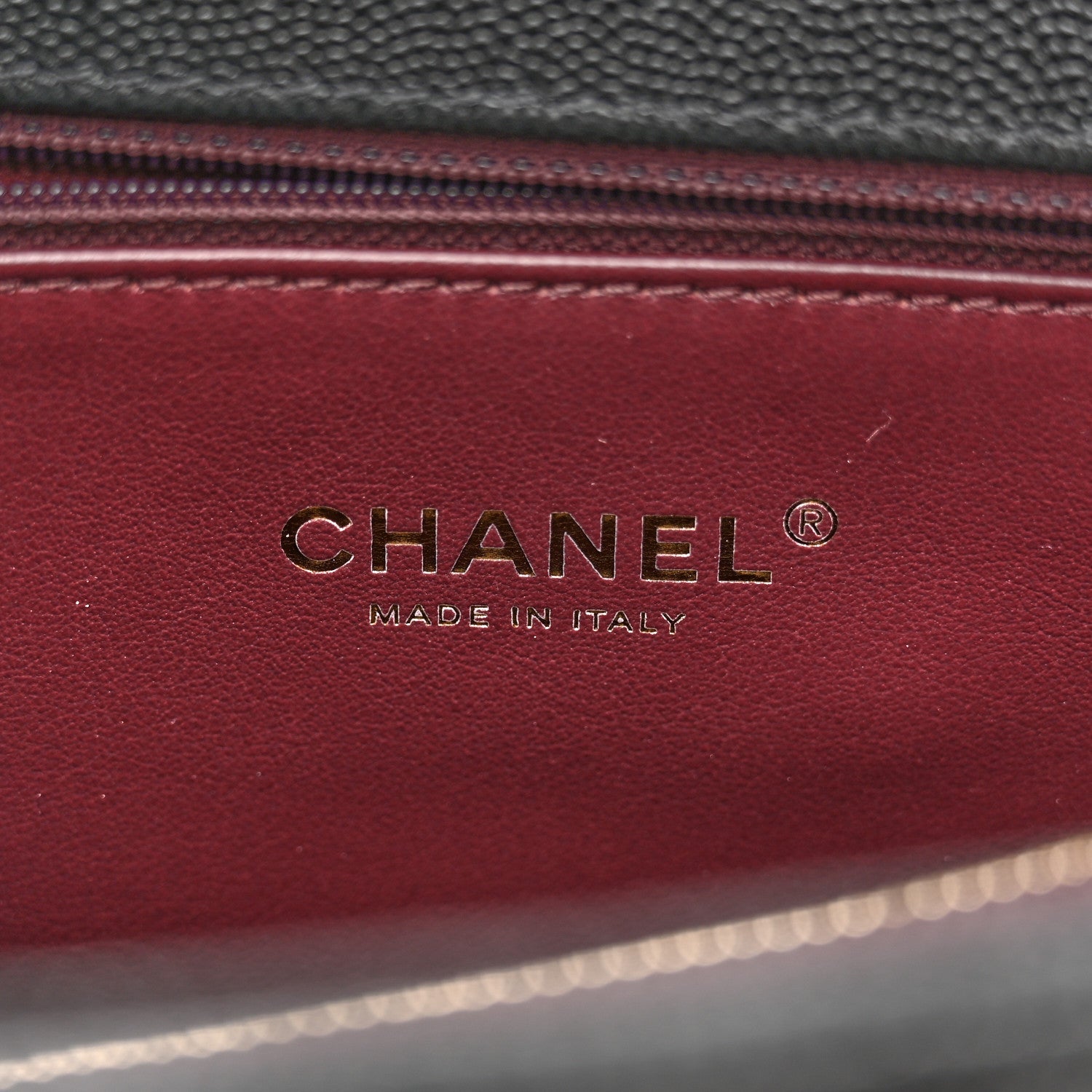 Caviar Quilted Small Coco Handle Flap Black