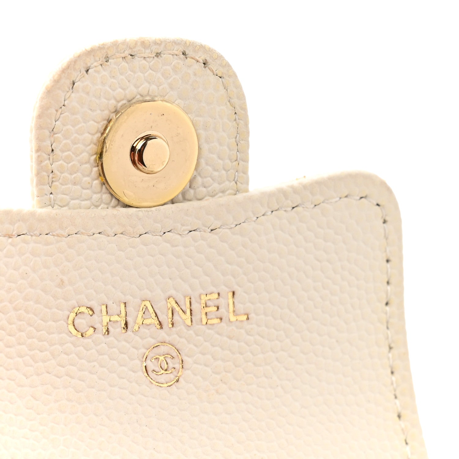 Caviar Quilted Airpods Pro Case White