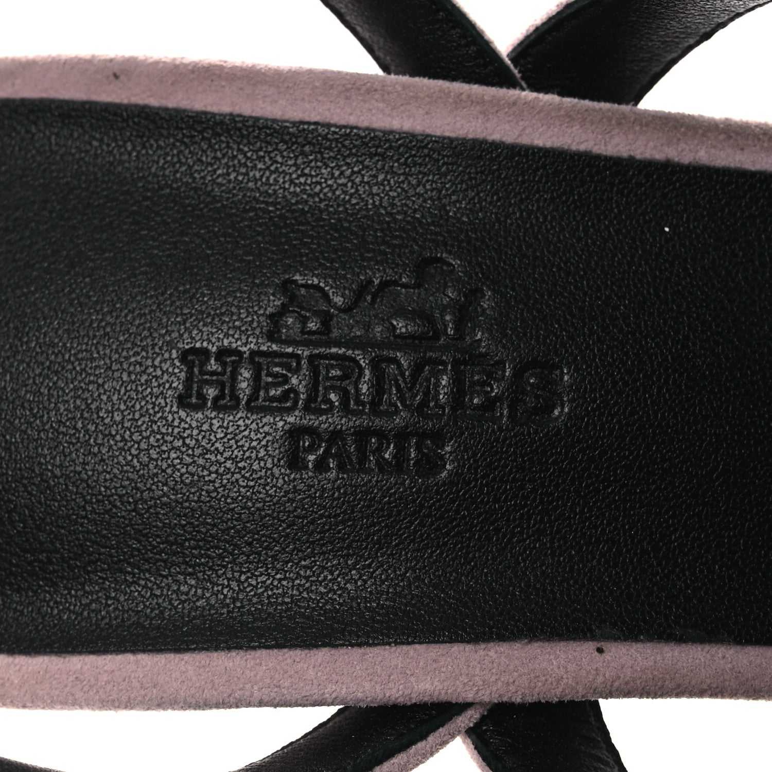 Suede Goatskin Glamour 95 Sandals 37 Rose Porcelaine