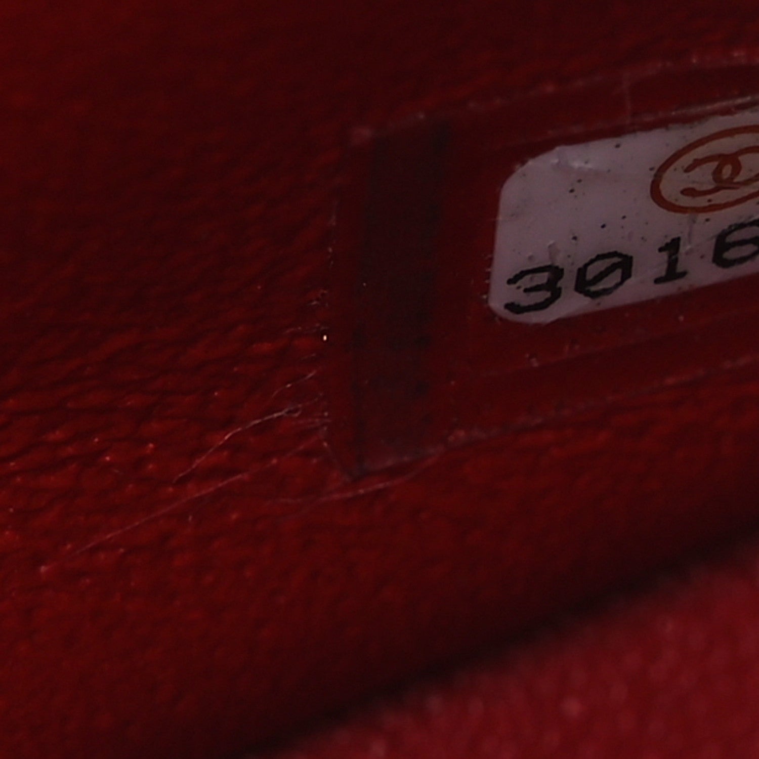 Lambskin Quilted Mini Rectangular Flap Red