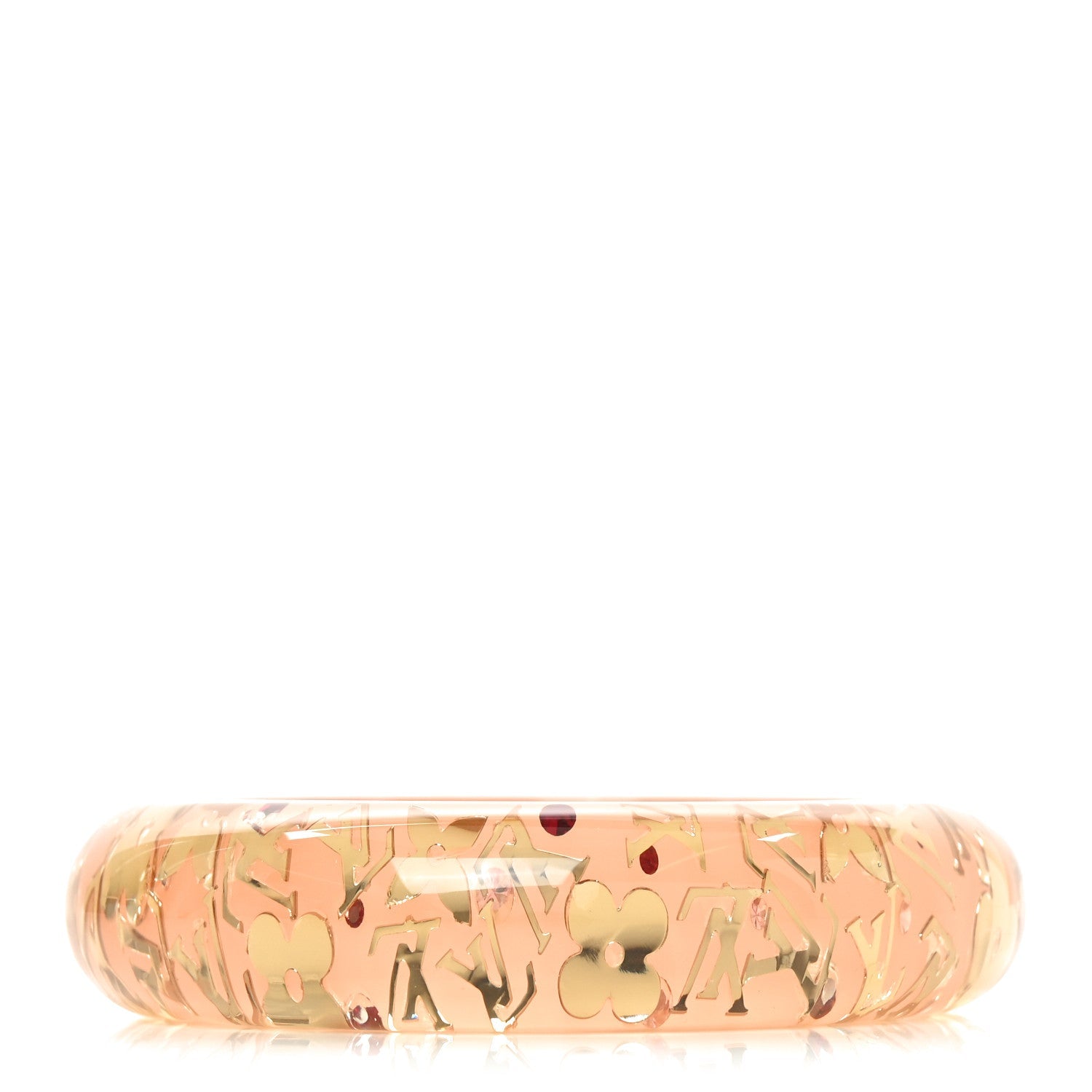 Resin Swarovski Medium Inclusion Bracelet GM Rose