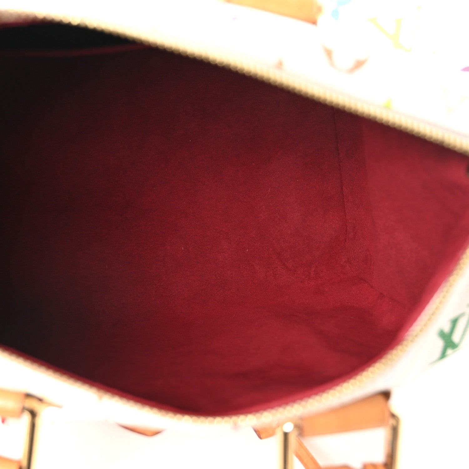 Monogram Multicolor Speedy 30 White