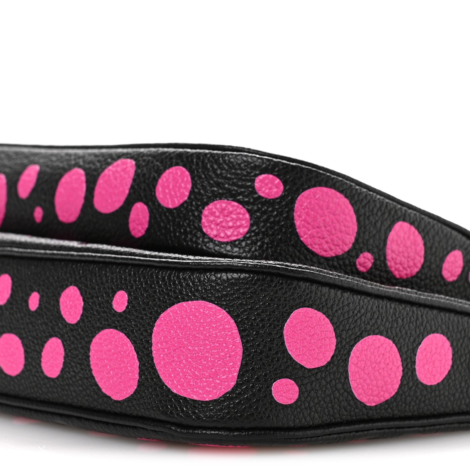 LV X YK Empreinte Multi Pochette Accessories Black Fuchsia