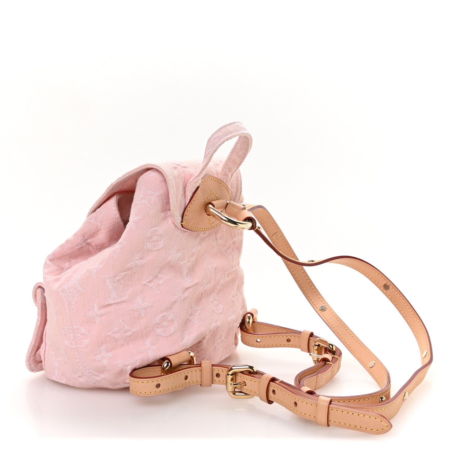 Denim Venice Backpack Washed Pink