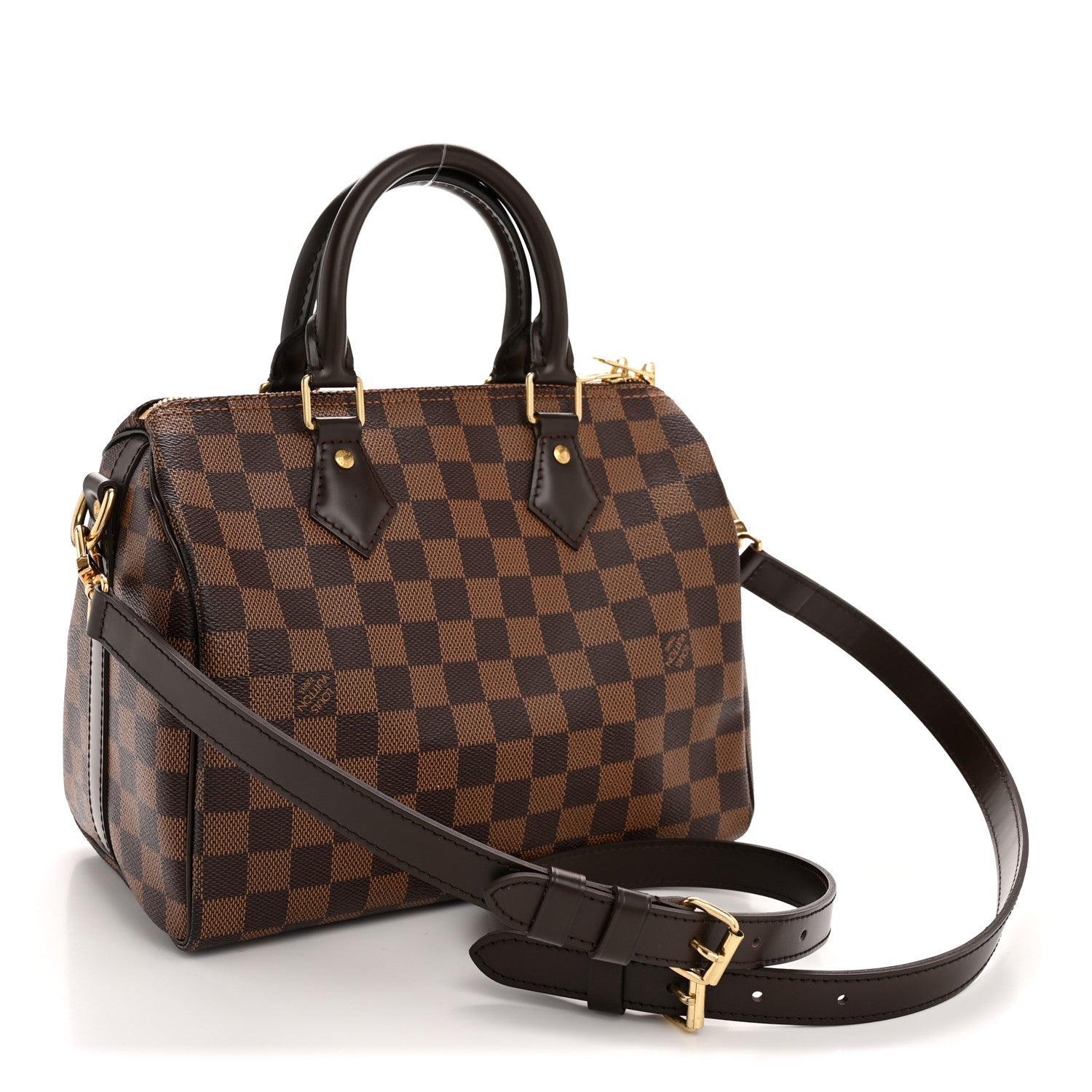 Damier Ebene Speedy Bandouliere 25