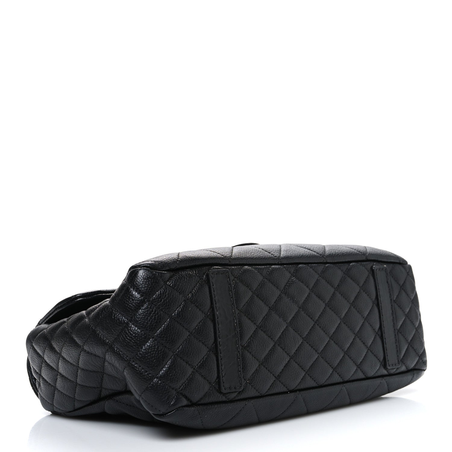 Caviar Quilted Coco Casual Flap Black