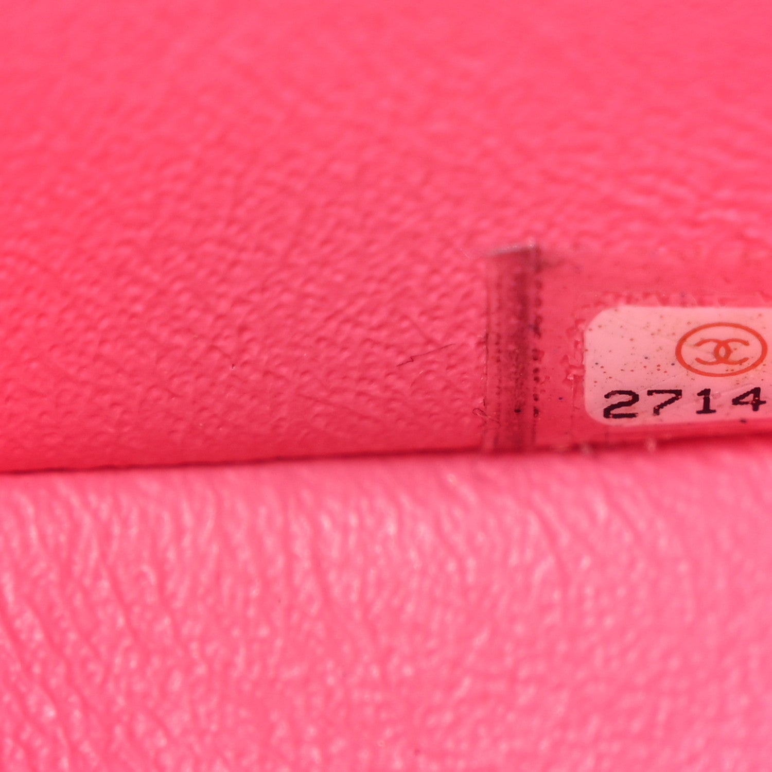 Lambskin Quilted Mini Square Flap Pink