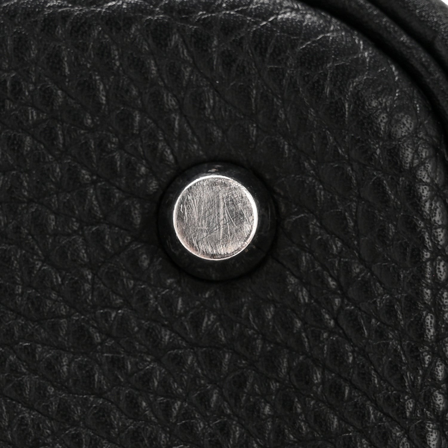 Taurillon Clemence Picotin Lock 22 MM Black