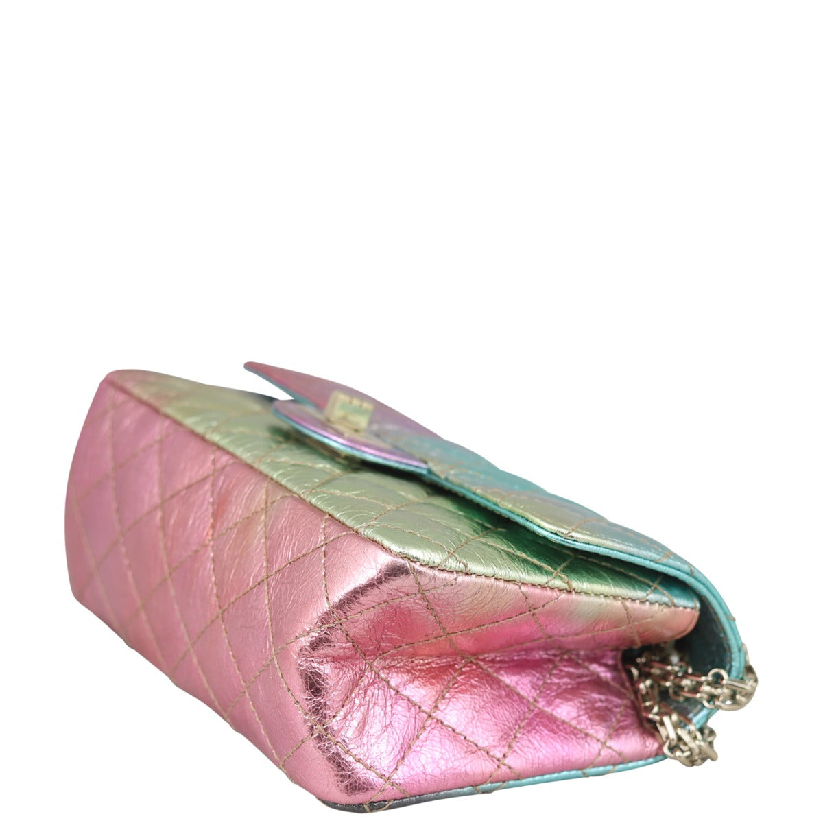 Chanel Rainbow Metallic Reissue Mini Flap Bag
