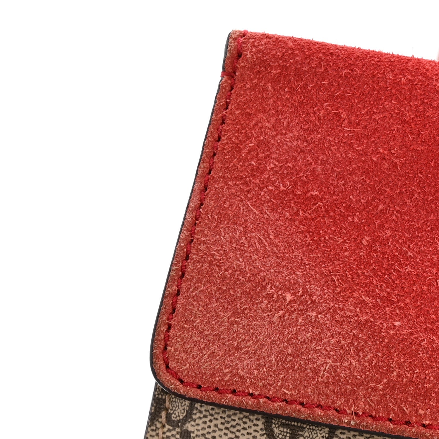 GG Supreme Monogram Small Dionysus Shoulder Bag Red