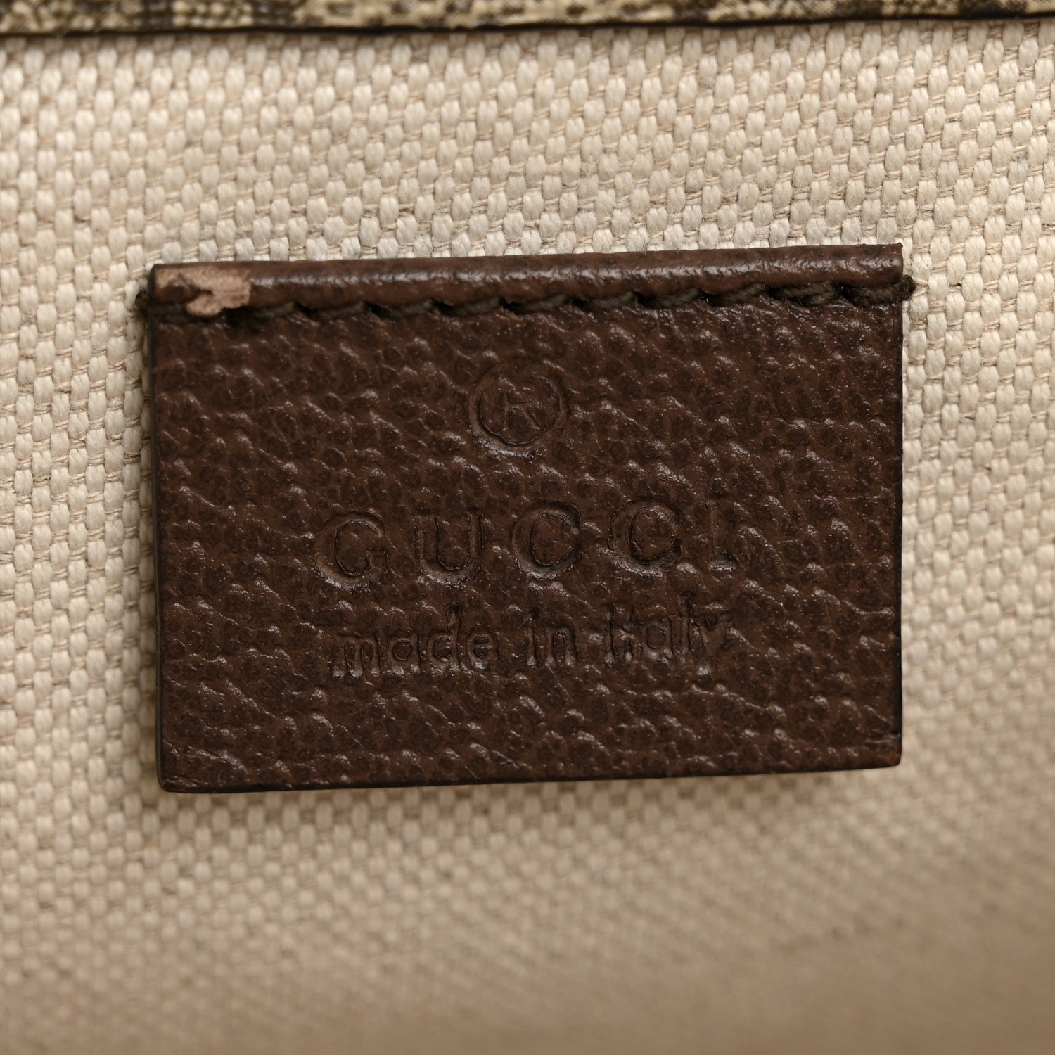 GG Supreme Monogram Web Small Neo Vintage Double Flap Messenger Bag Beige New Acero