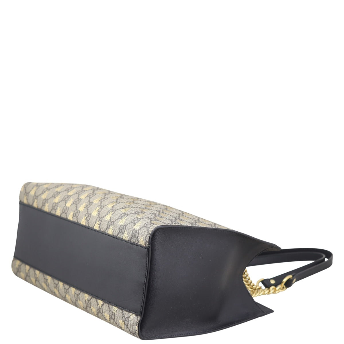 Gucci GG Supreme Bees Medium Padlock Tote