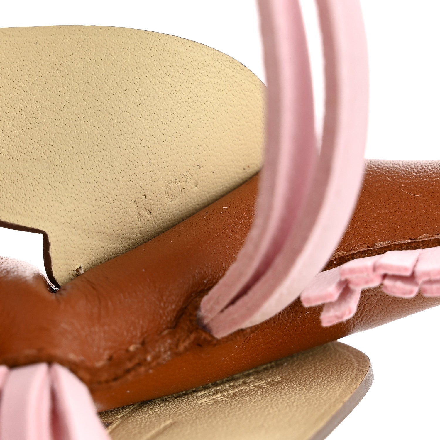 Milo Lambskin Grigri Rodeo Pegase Horse Bag Charm PM Gold Rose Darling