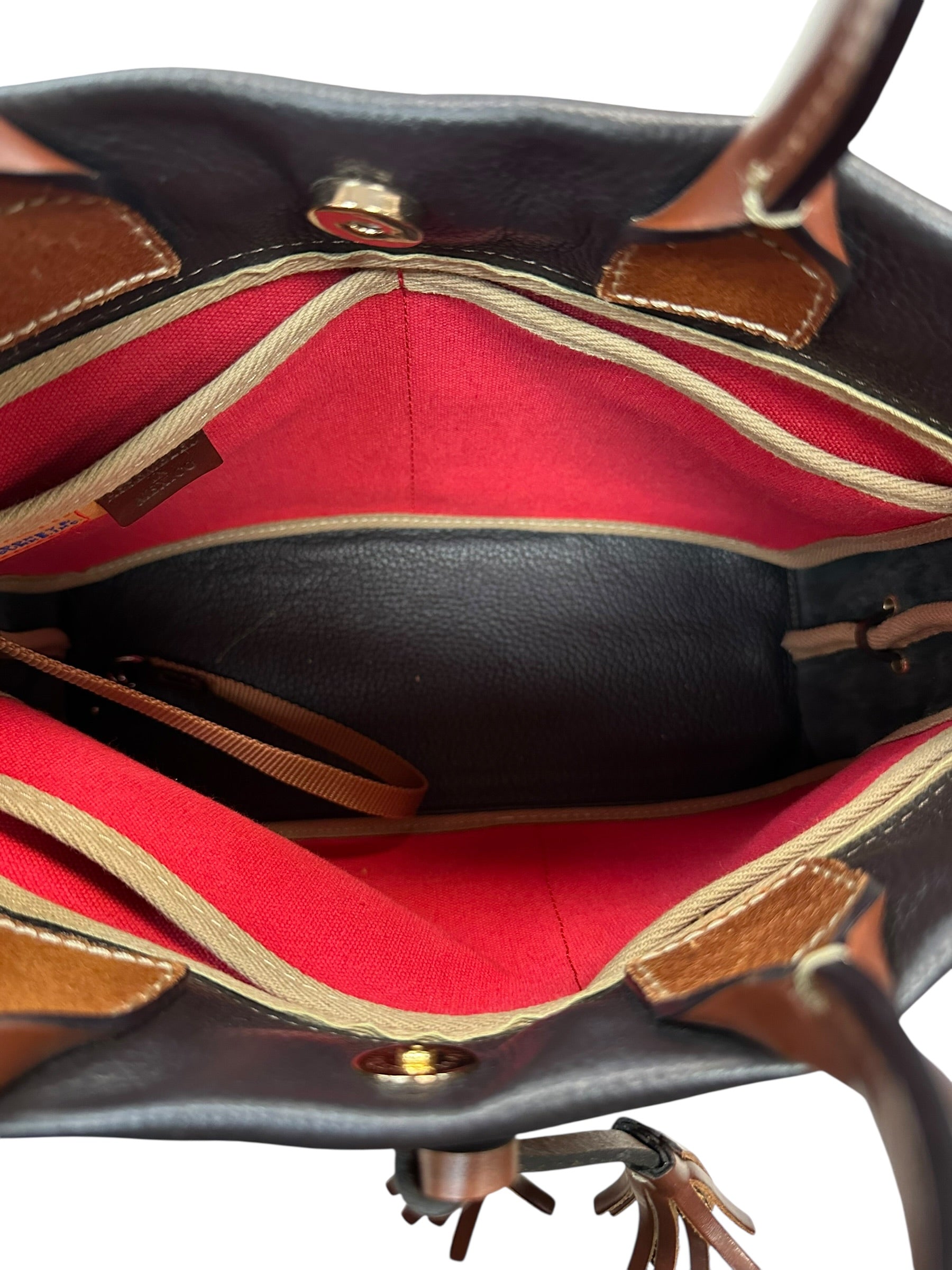 Handbag Designer By Dooney And Bourke In Black, Size:Medium
