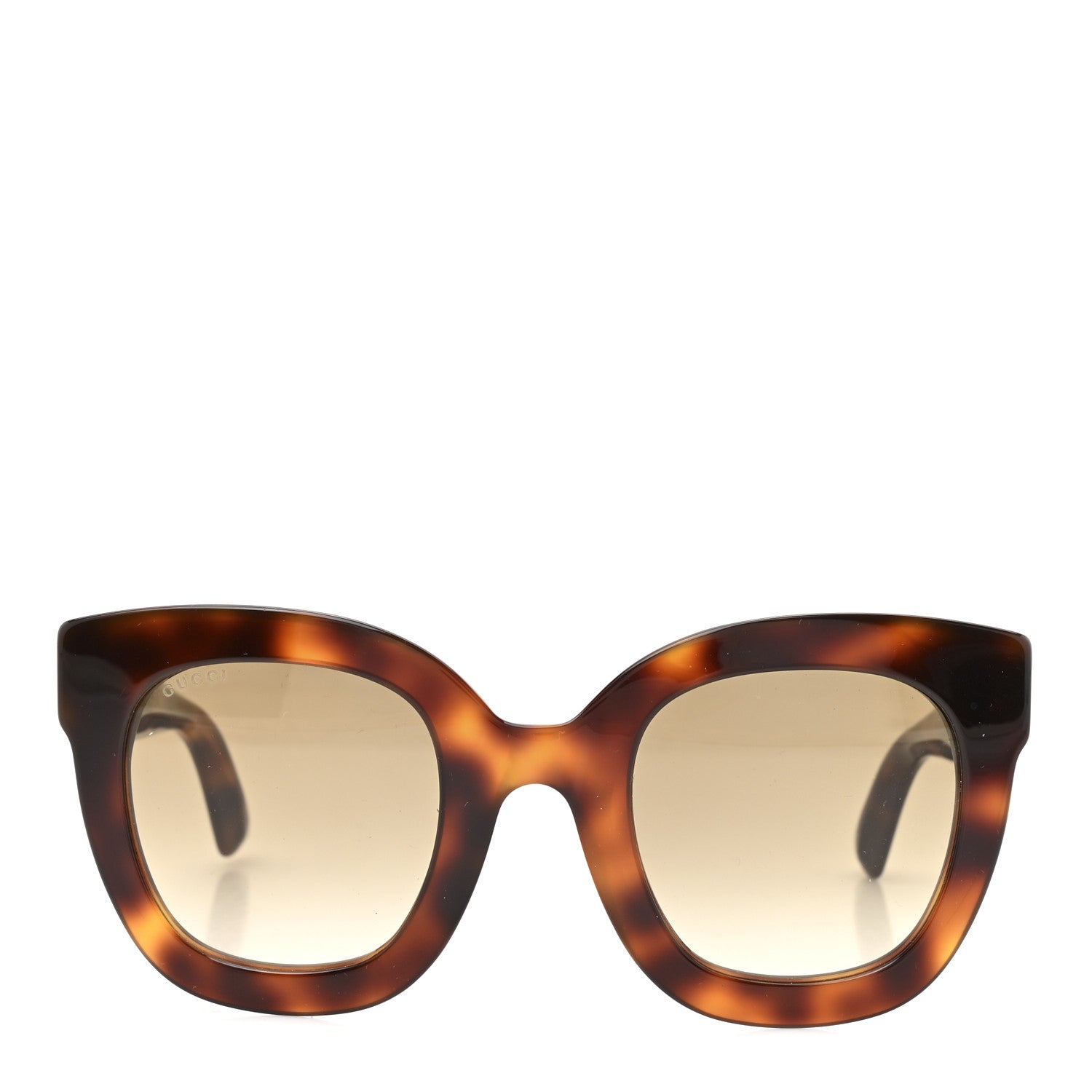 Round Frame Star Sunglasses GG0208S Tortoise