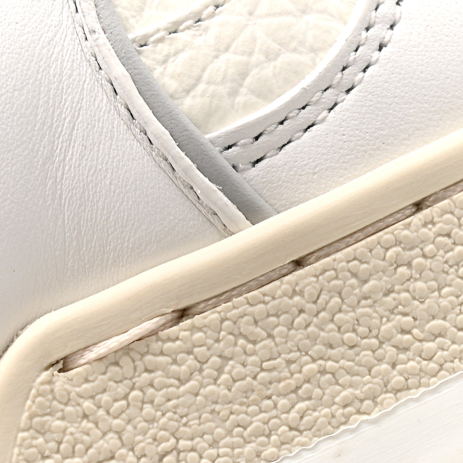 Calfskin Mens LV Trainer Sneakers 8.5 White
