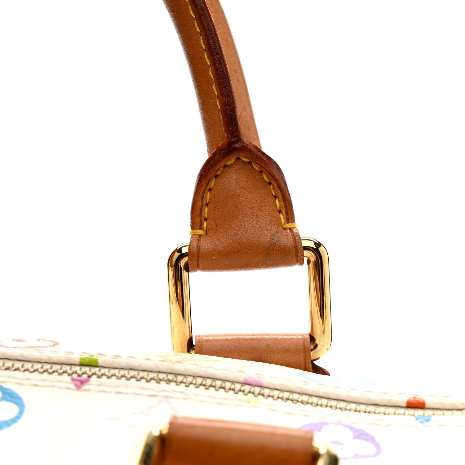 Monogram Multicolor Speedy 30 White