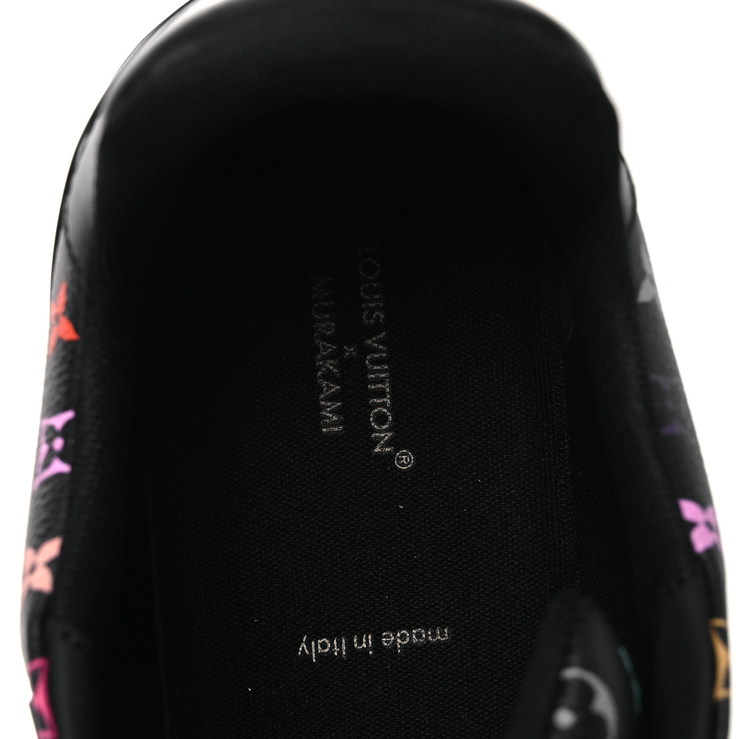 LV X TM Calfskin Monogram Multicolor Womens LV Trainer Sneakers 40 Black