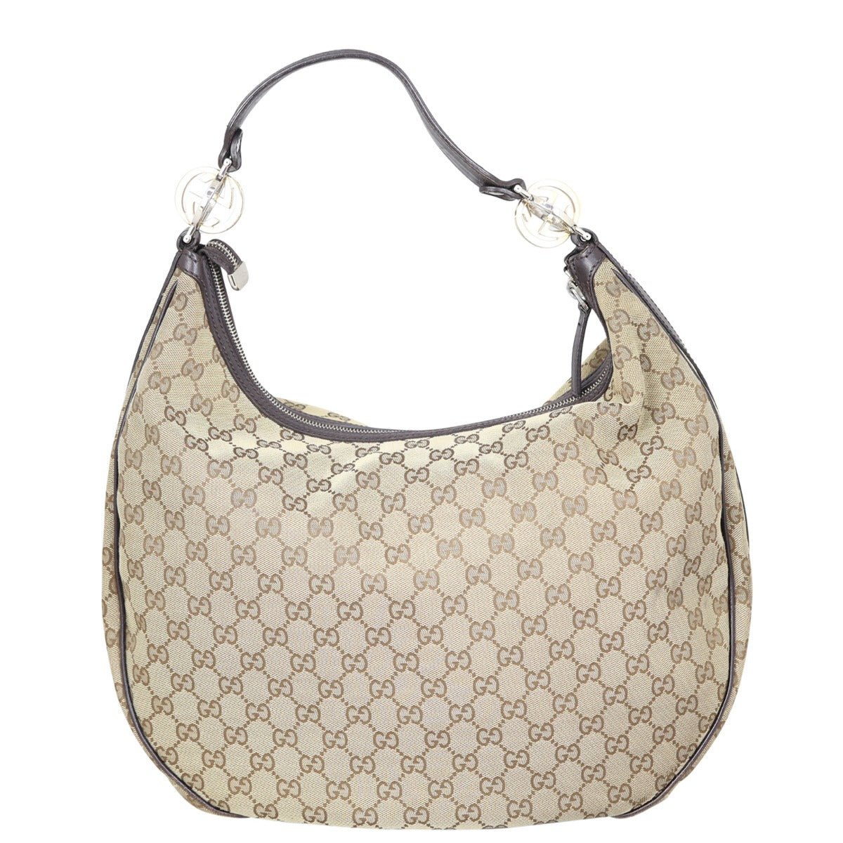 Gucci GG Canvas Twins Hobo