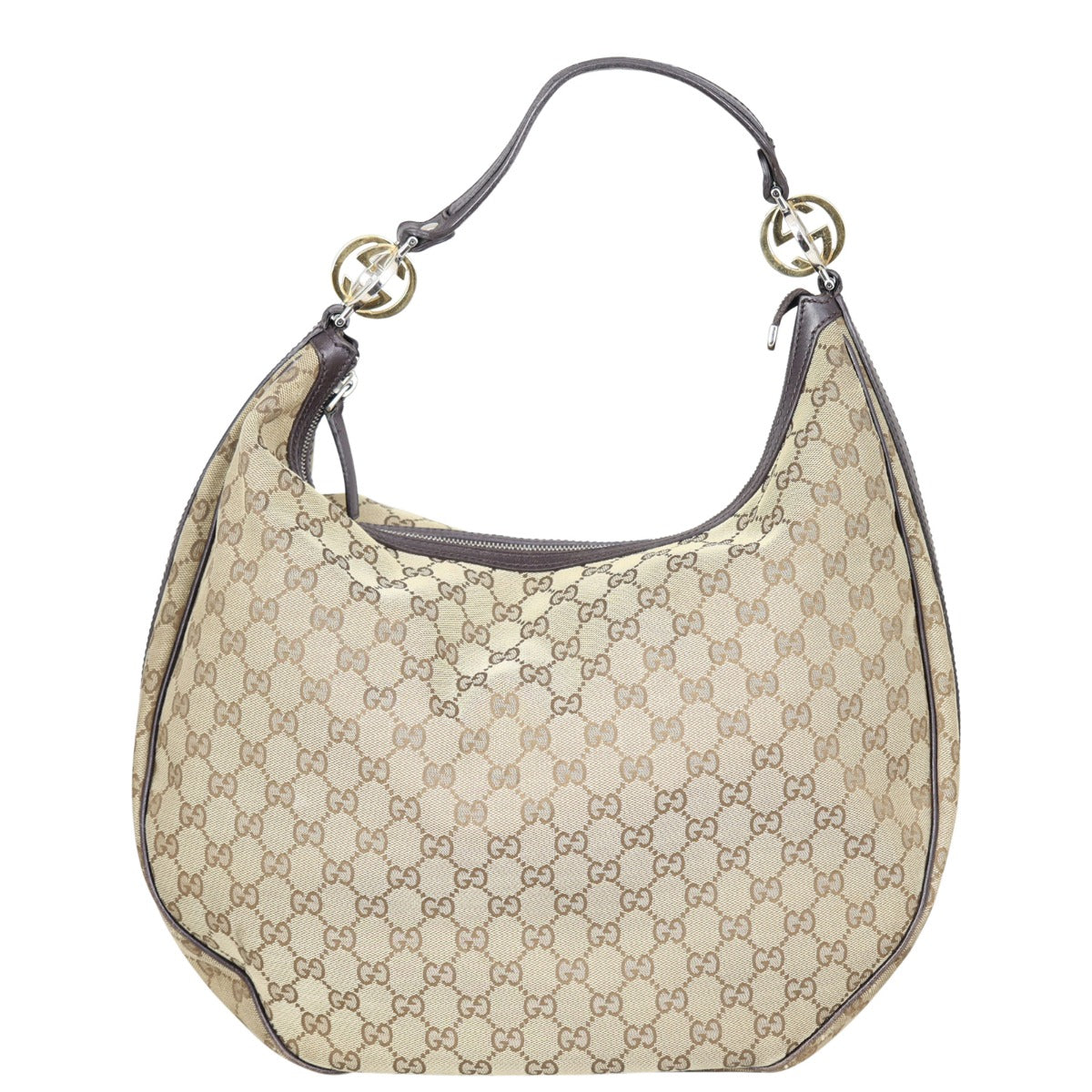 Gucci GG Canvas Twins Hobo