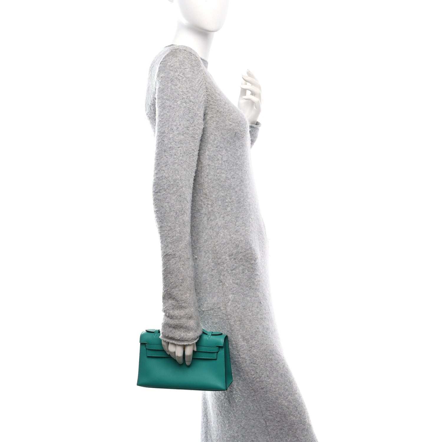 Swift Kelly Pochette Clutch Vert Verone