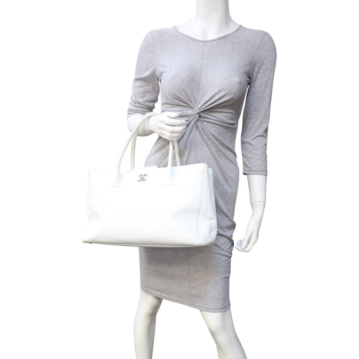 Chanel Cerf Tote | Silver Hardware