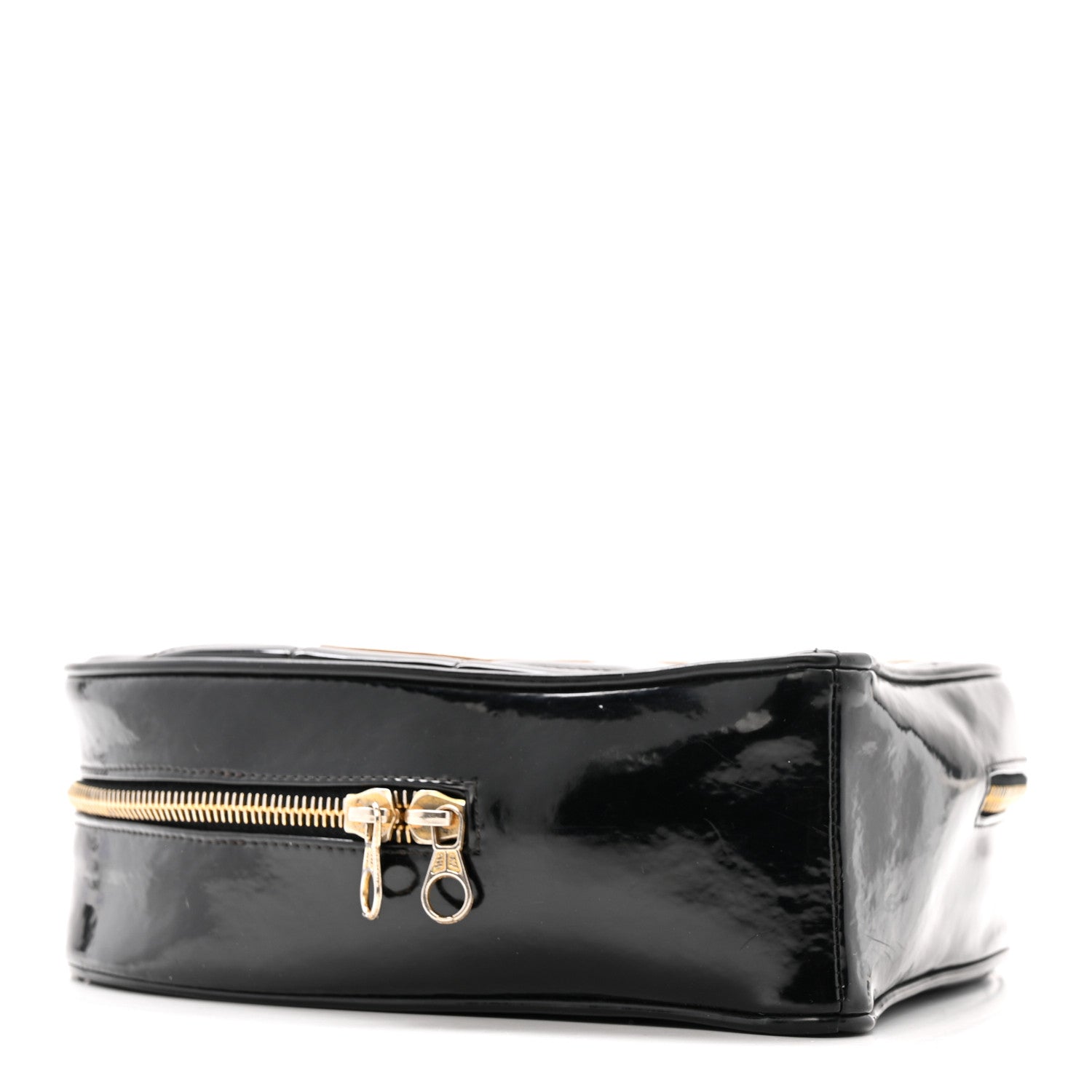 Patent CC Heart Vanity Case Black
