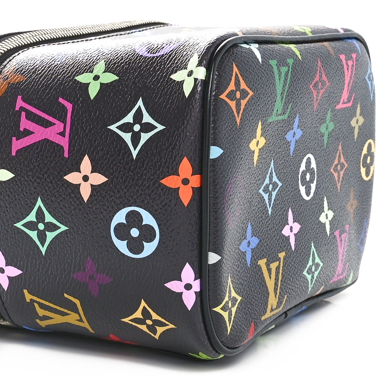 LV X TM Monogram Multicolor Nice Mini Black