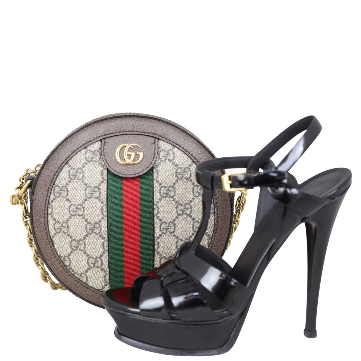 Gucci Ophidia Round Mini Shoulder Bag