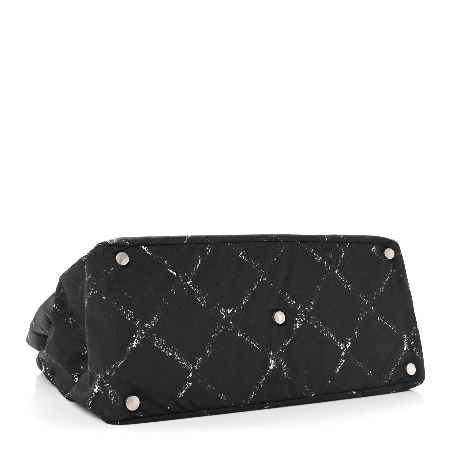 Nylon Travel Toiletry Tote Black