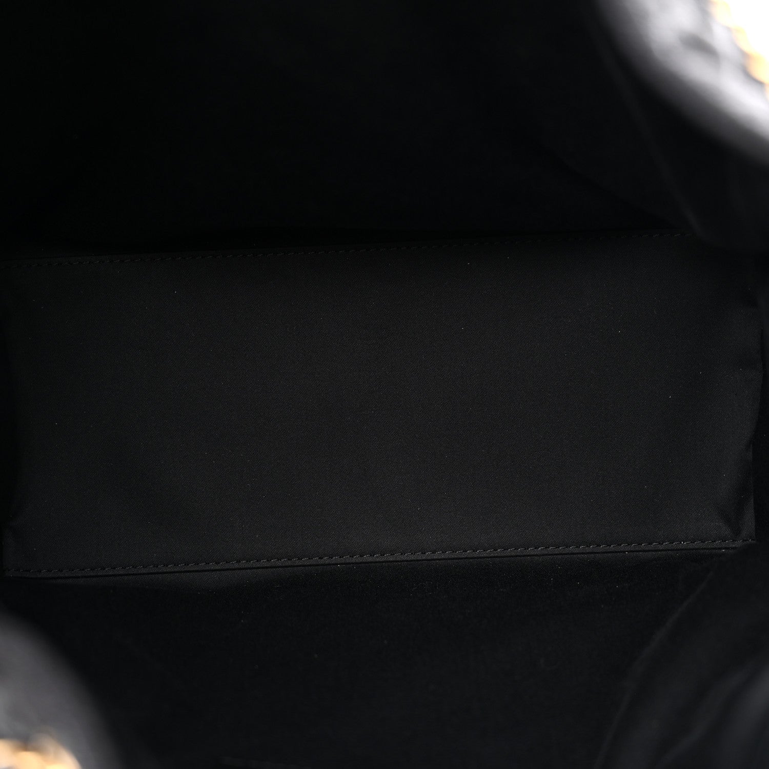 Washed Denim Quilted Medium Chanel 25 Handbag Black