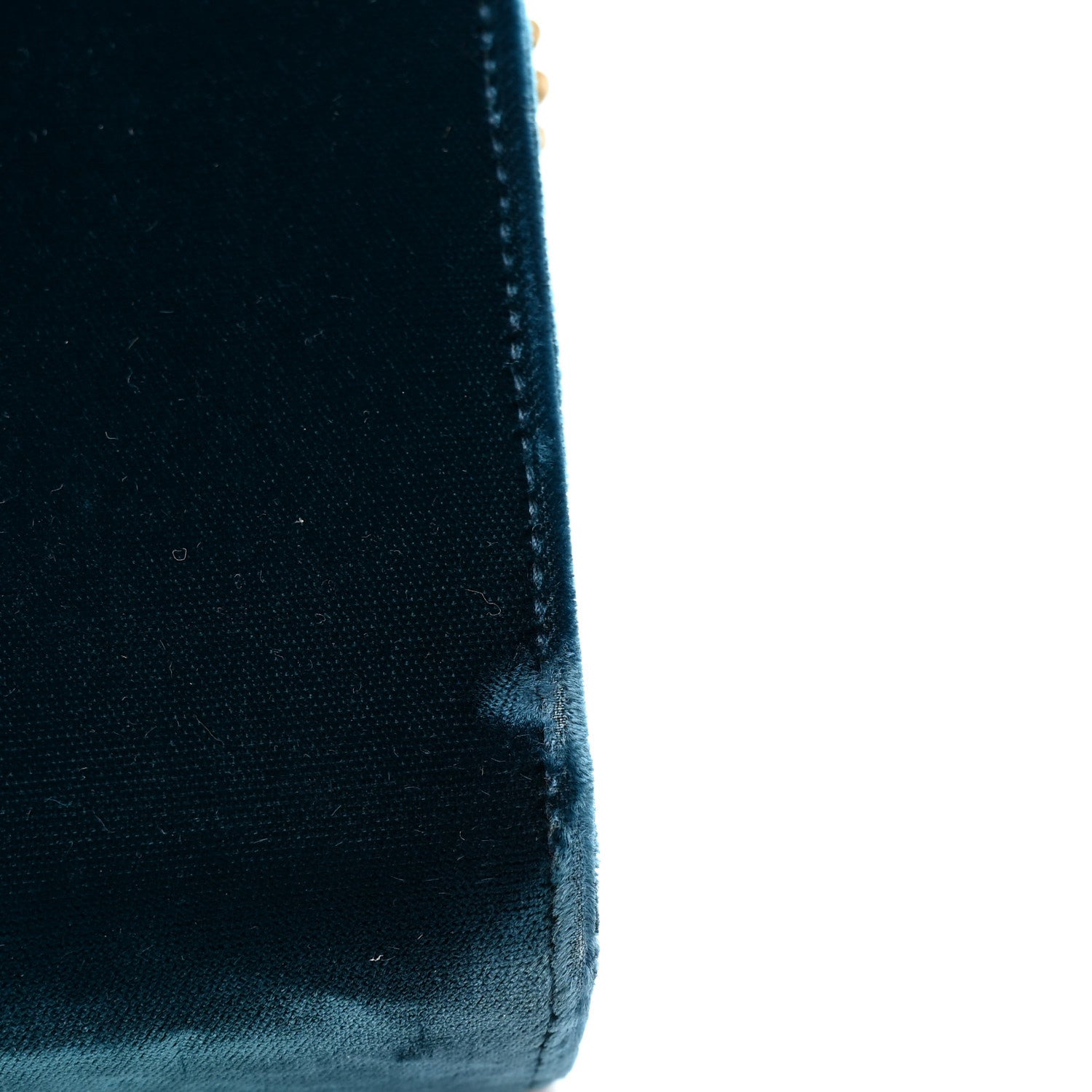 Velvet Small Classic Monogram Kate Tassel Satchel Blue