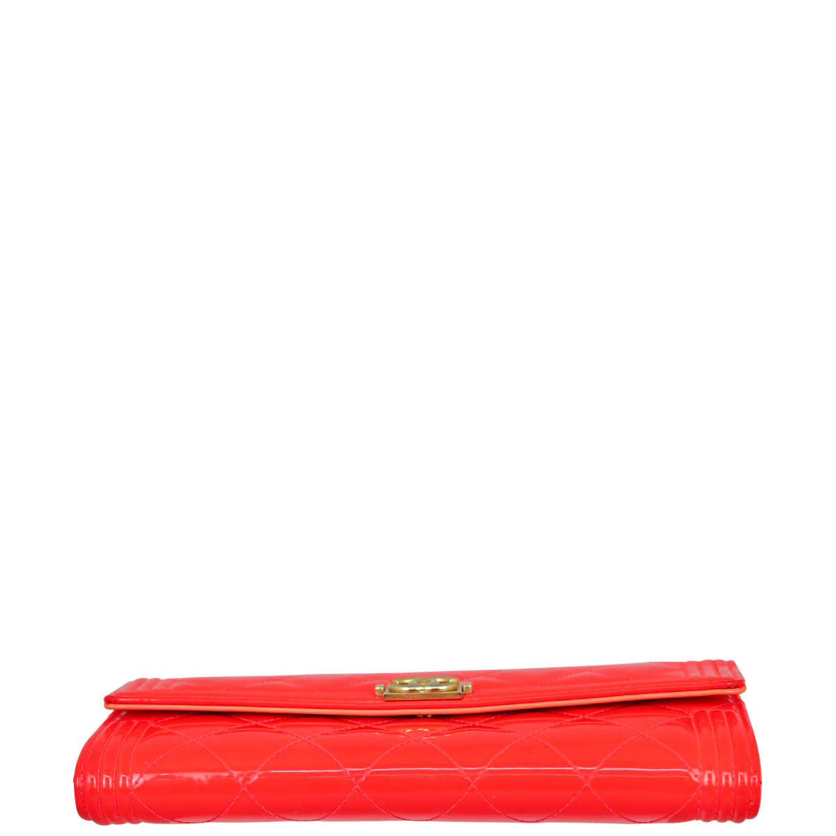 Chanel Boy Patent Long Flap Wallet