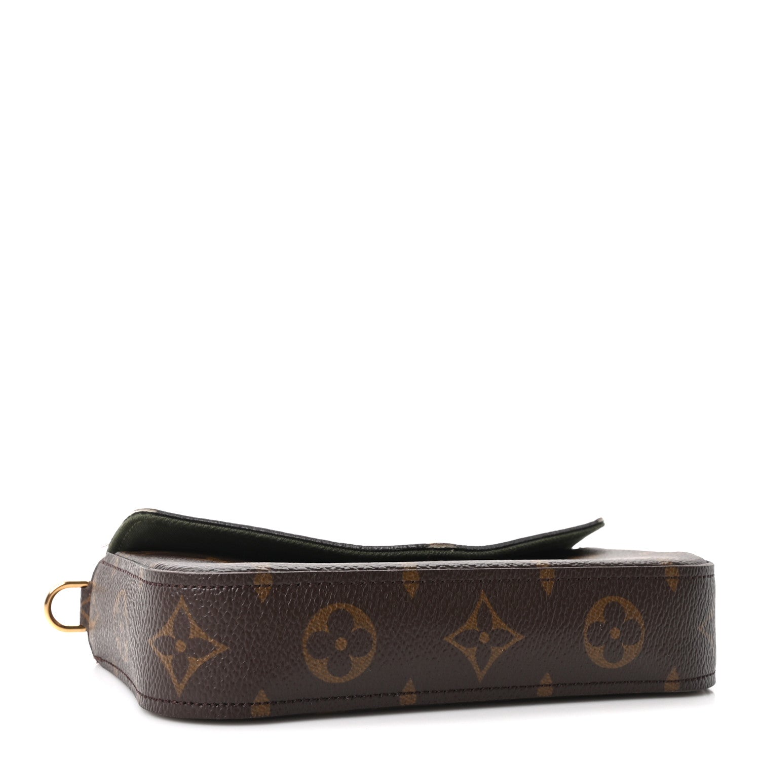 Monogram Felicie Strap & Go Kaki