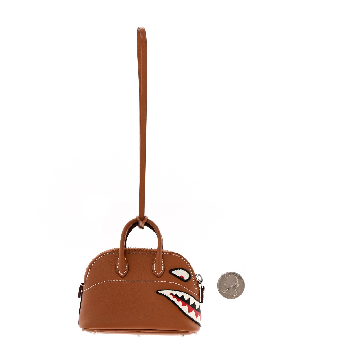 Swift Shark Bolide Bag Charm Gold