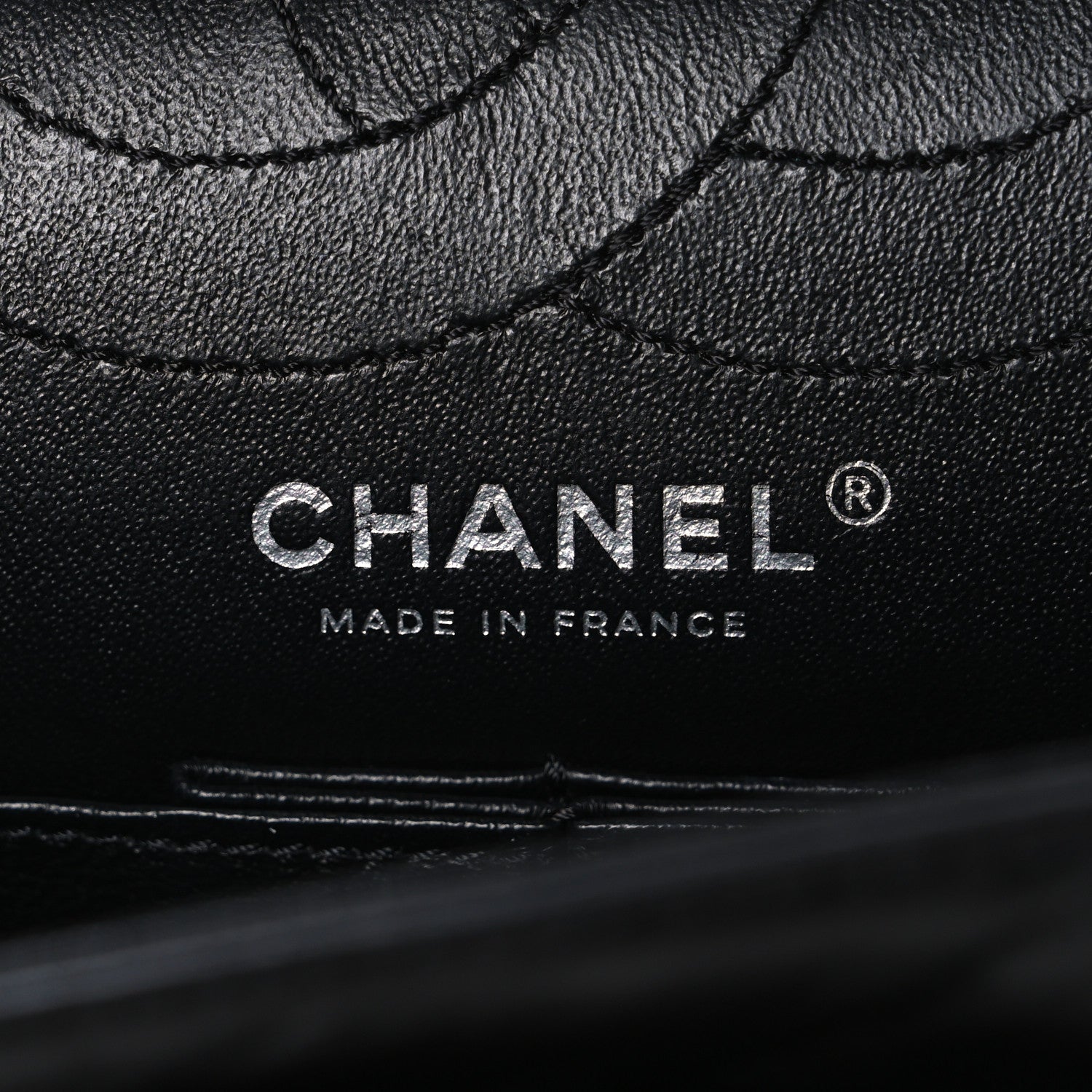 Sheepskin Chevron Quilted 2.55 Reissue 225 Double Flap So Black